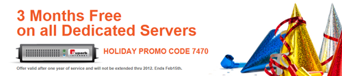 3 Months Free Dedicated Server Hosting by Superb Internet